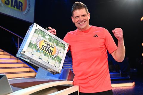 Jan Ullrich gewinnt das Duell gegen Sven Hannawald bei "Schlag den Star".