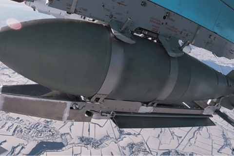 Russische Gleitbombe mit dem verbesserten Flugmodul UMPK Russische Gleitbombe mit dem verbesserten Flugmodul UMPK