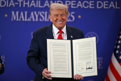 US-Präsident Donald Trump in Malaysia