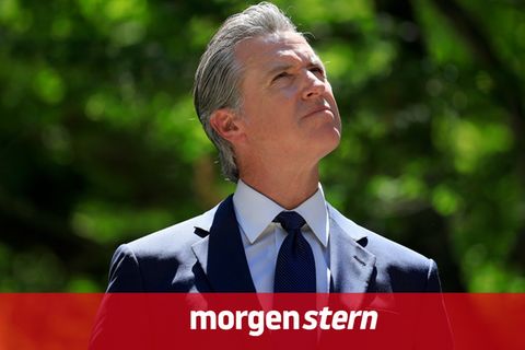 Kaliforniens Gouverneur Gavin Newsom Kaliforniens Gouverneur Gavin Newsom