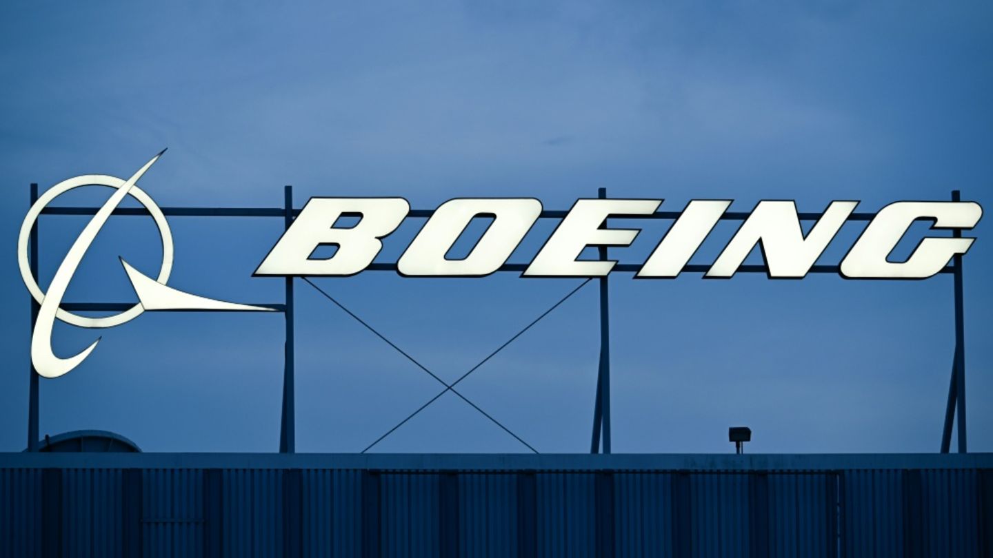 Logo des US-Flugzeugbauers Boeing