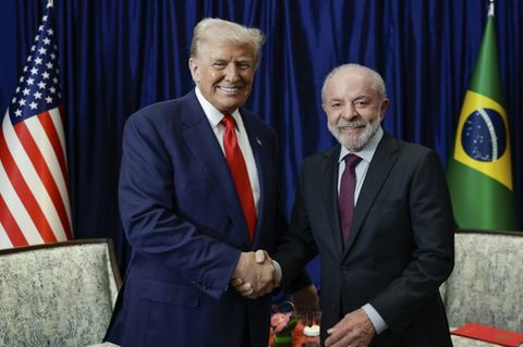 Donald Trump und Luiz Inácio Lula da Silva