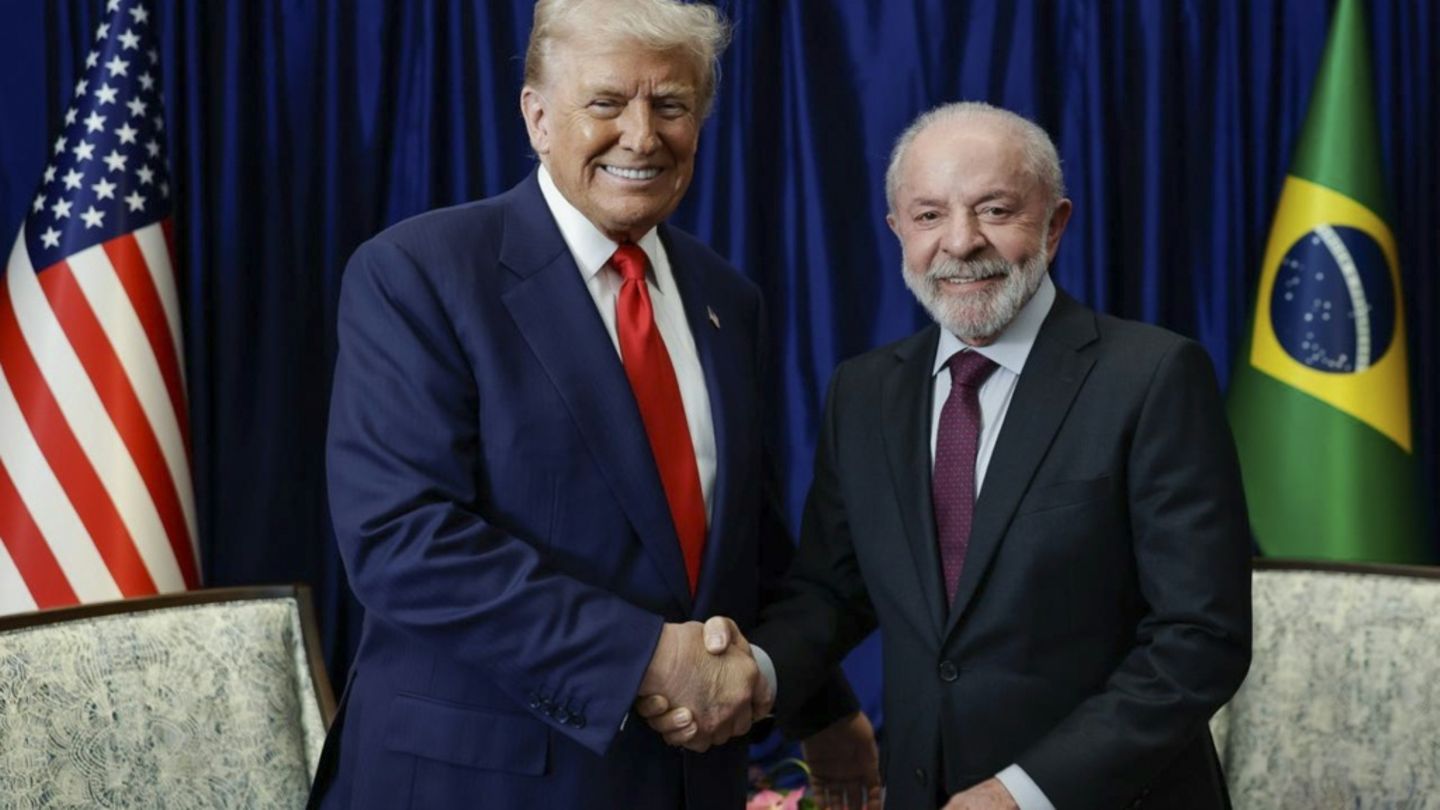 Donald Trump und Luiz Inácio Lula da Silva Donald Trump und Luiz Inácio Lula da Silva