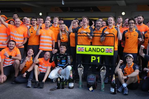 P1 für Platz eins - wird das am Ende auch der Rang für Lando Norris in der WM sein? Foto: Fernando Llano/AP/dpa P1 für Platz eins - wird das am Ende auch der Rang für Lando Norris in der WM sein? Foto: Fernando Llano/AP/dpa