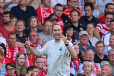 Ole Werner spielt im DFB-Pokal erneut bei Energie Cottbus. Diesmal mit RB Leipzig. (Archivbild) Foto: Robert Michael/dpa