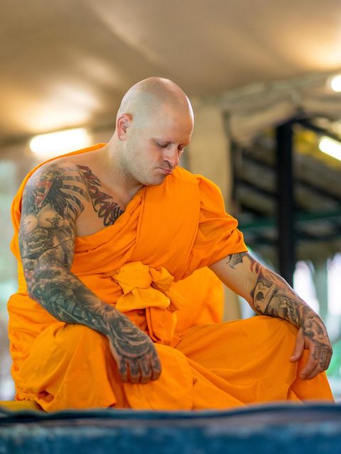 Innere Ruhe finden: Beau Drury hat dafür 30 Tage als Mönch in einem Dorf im Norden Thailands verbracht
