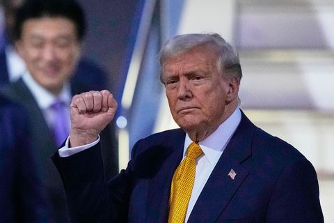Trump und Kim Jong Un hatten sich während der ersten Amtszeit des Republikaners mehrfach zu Gesprächen getroffen. Foto: Louise D