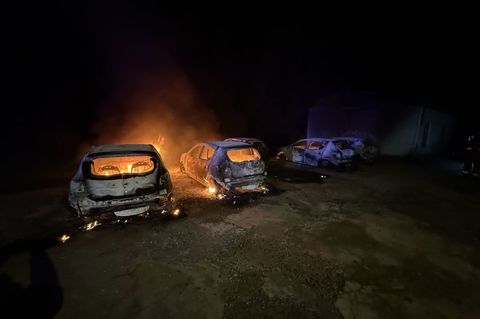 In Bruchsal haben mehrere Brände die Feuerwehr in Atem gehalten. Foto: Feuerwehr Bruchsal/dpa