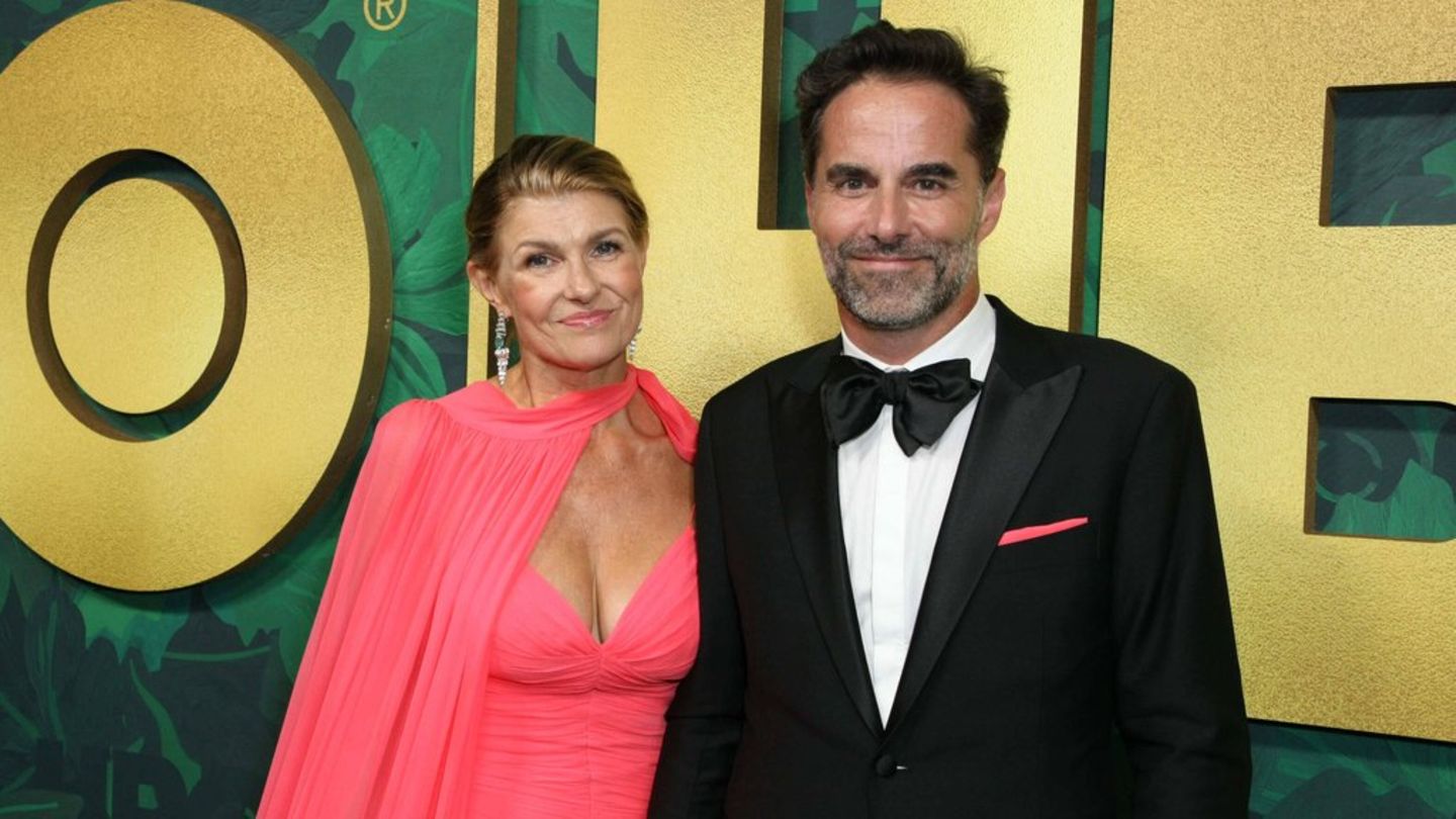 Connie Britton und David Windsor im Jahr 2022. Connie Britton und David Windsor im Jahr 2022.