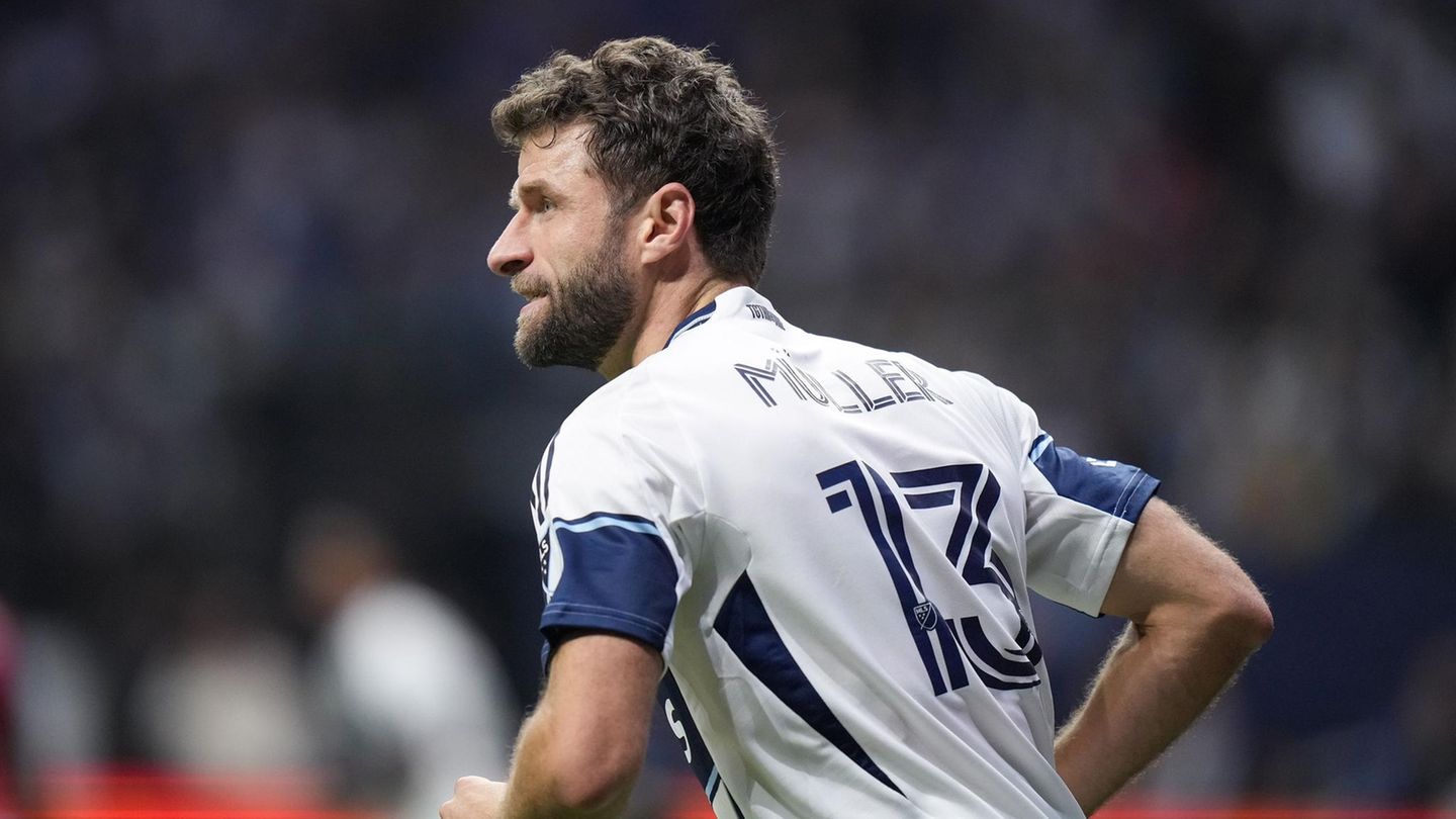 Thomas Müller im Trikot der Vancouver Whitecaps Thomas Müller im Trikot der Vancouver Whitecaps