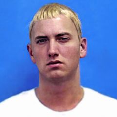 Polizeifoto von Eminem