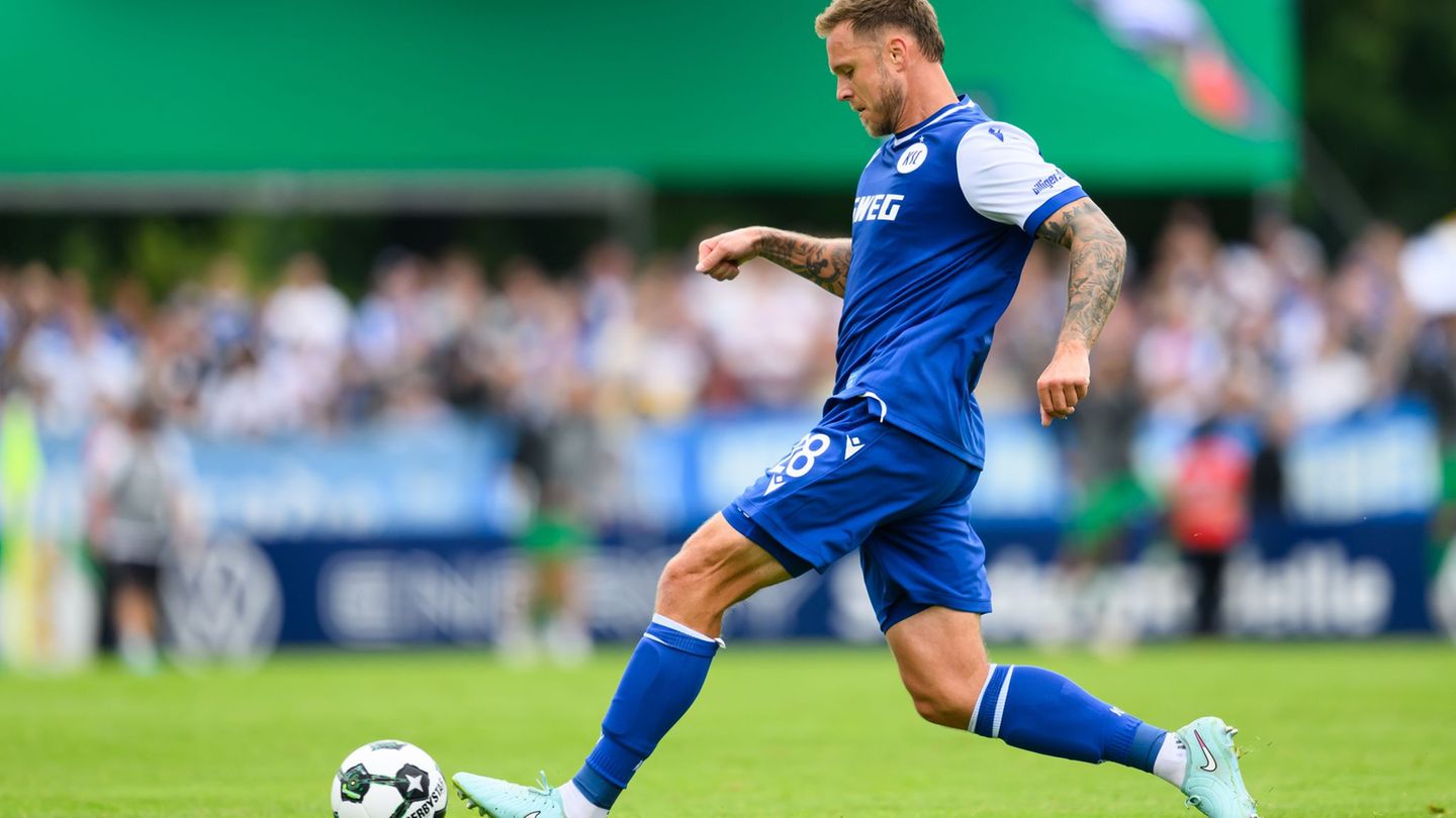 Marcel Franke ist wieder einsatzbereit. Foto: Robert Michael/dpa Marcel Franke ist wieder einsatzbereit. Foto: Robert Michael/dpa