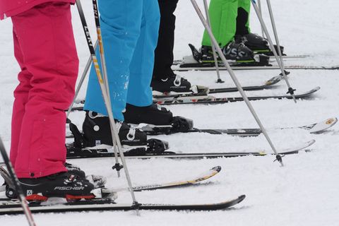 Abschaffen oder nicht? Die Skikompaktkurse als Teil des Sportunterrichts hatten im Sommer für Debatten gesorgt. (Symbolbild) Fot