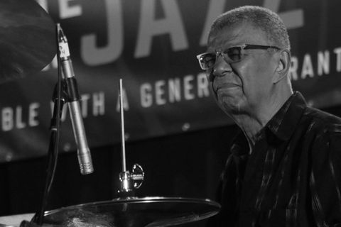 Jack DeJohnette im August 2018 während eines Auftritts in New York City.