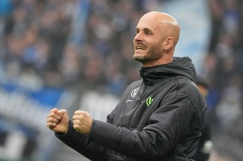 Wolfsburg-Trainer Paul Simonis. Foto: Marcus Brandt/dpa