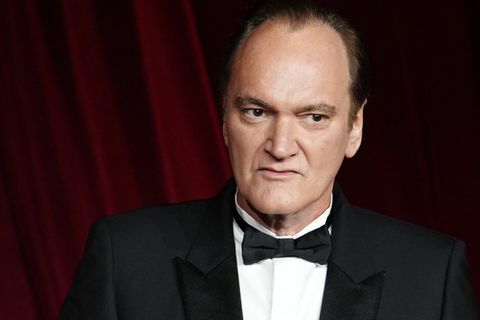 Quentin Tarantino stand für einen Film vor der Kamera.