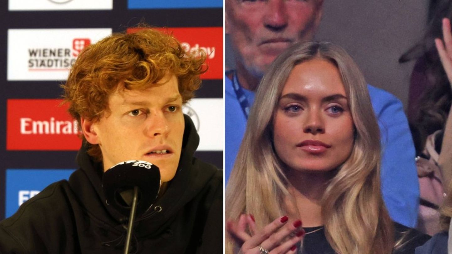 Jannik Sinner bestätigte nach seinem Sieg in Wien offenbar die Beziehung zu Laila Hasanovic (hier im Publikum beim Finale). Jannik Sinner bestätigte nach seinem Sieg in Wien offenbar die Beziehung zu Laila Hasanovic (hier im Publikum beim Finale).