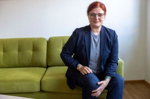Die Grünen-Fraktionschefin ist für ein AfD-Verbotsverfahren. Foto: Helmut Fricke/dpa