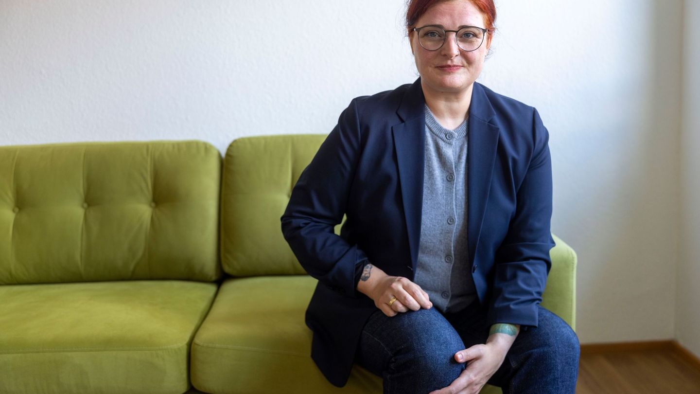 Die Grünen-Fraktionschefin ist für ein AfD-Verbotsverfahren. Foto: Helmut Fricke/dpa Die Grünen-Fraktionschefin ist für ein AfD-Verbotsverfahren. Foto: Helmut Fricke/dpa
