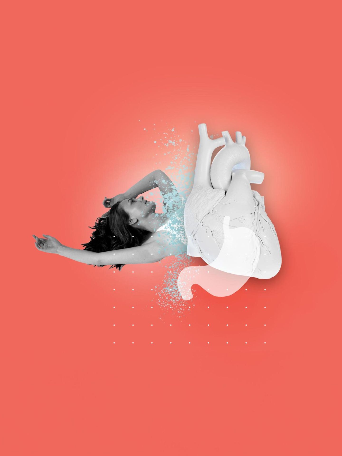 Herz: Illustration: Herzbeschwerden