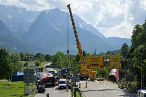 Unglücksstelle im Juni 2022