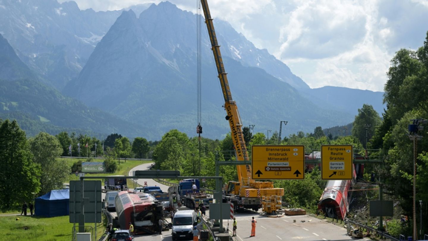 Unglücksstelle im Juni 2022 Unglücksstelle im Juni 2022