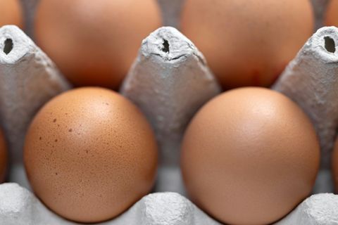 Packung mit Hühnereiern