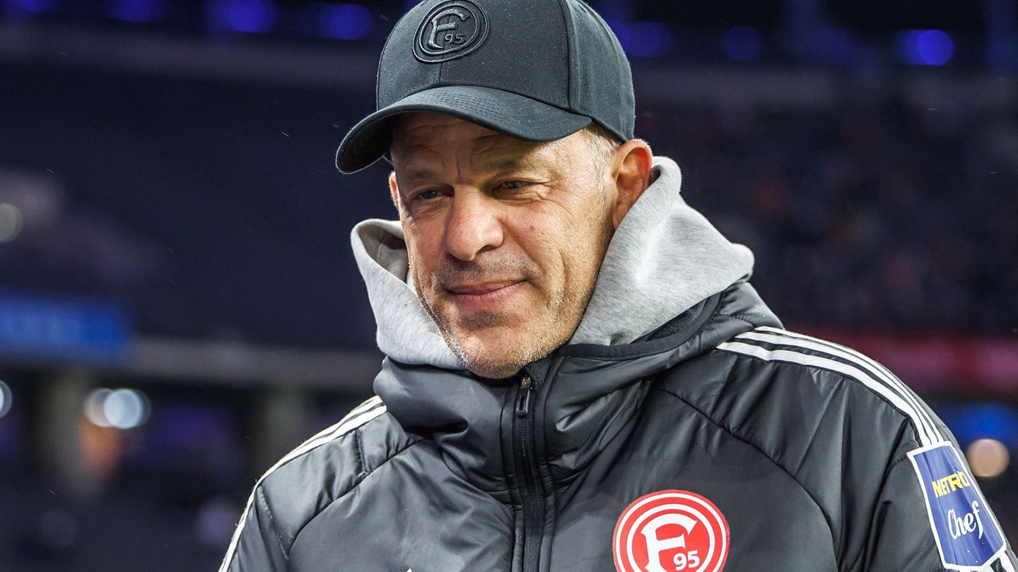 Will mit Fortuna Düsseldorf im DFB-Pokal überraschen: Trainer Markus Anfang. (Archivbild) Foto: Andreas Gora/dpa Will mit Fortuna Düsseldorf im DFB-Pokal überraschen: Trainer Markus Anfang. (Archivbild) Foto: Andreas Gora/dpa