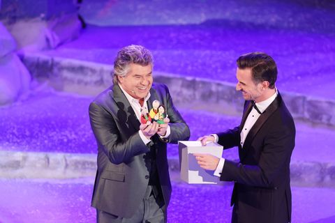 Silbereisen moderiert eine Talkshow zu Ehren von Andy Borg. (Archivbild) Foto: Bodo Schackow/dpa Silbereisen moderiert eine Talkshow zu Ehren von Andy Borg. (Archivbild) Foto: Bodo Schackow/dpa