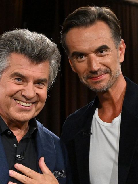 Florian Silbereisen (re.) wird mit Andy Borg einen Talk führen.