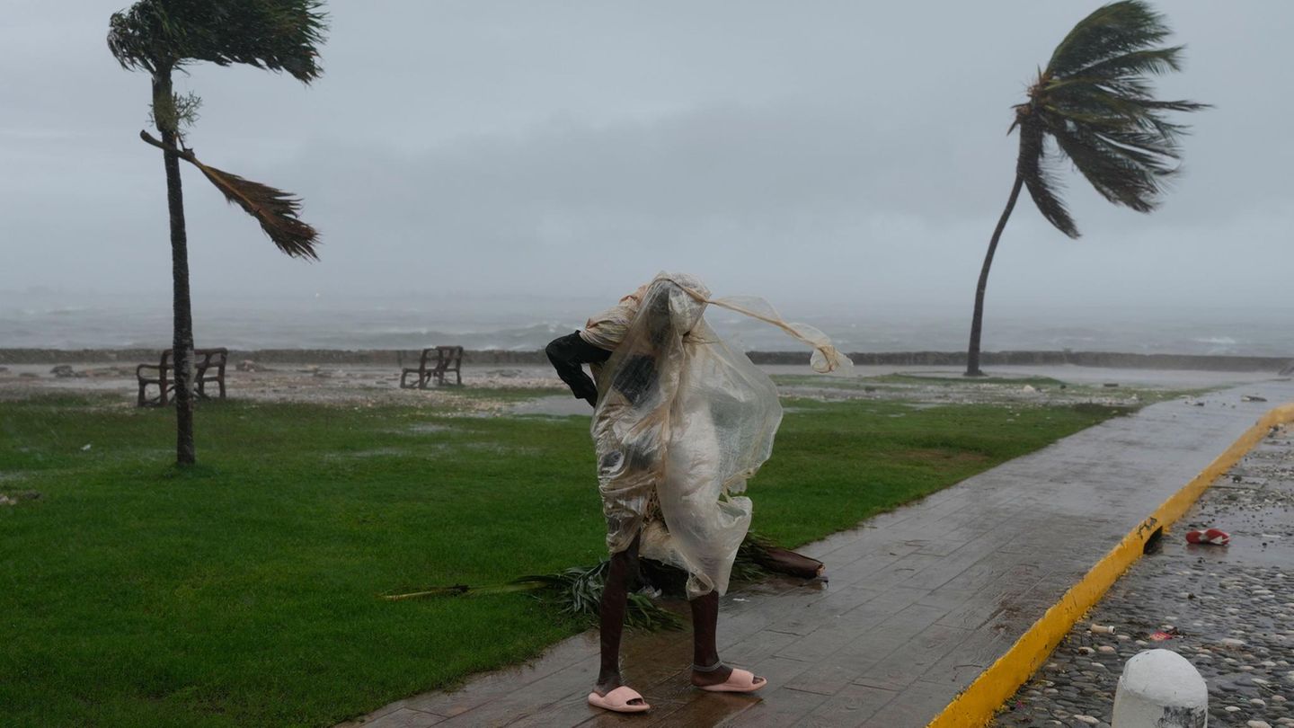 Ein letzter Spaziergang bevor Melissa auf Jamaika trifft