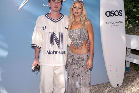 Ben Bader mit seiner Freundin Reem Atalah Ben Bader (l.) bei einem Auftritt im Juli mit seiner Freundin Reem Atalah