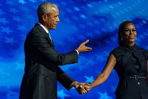 Michelle und Barack Obama sind seit 33 Jahren verheiratet. Michelle und Barack Obama sind seit 33 Jahren verheiratet.