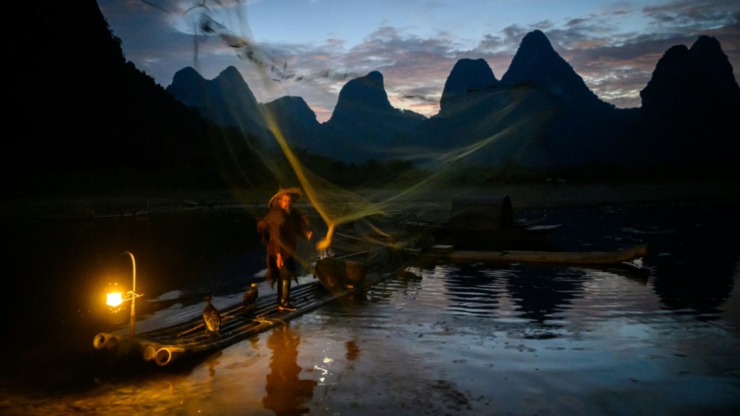 Traditioneller Fischfang