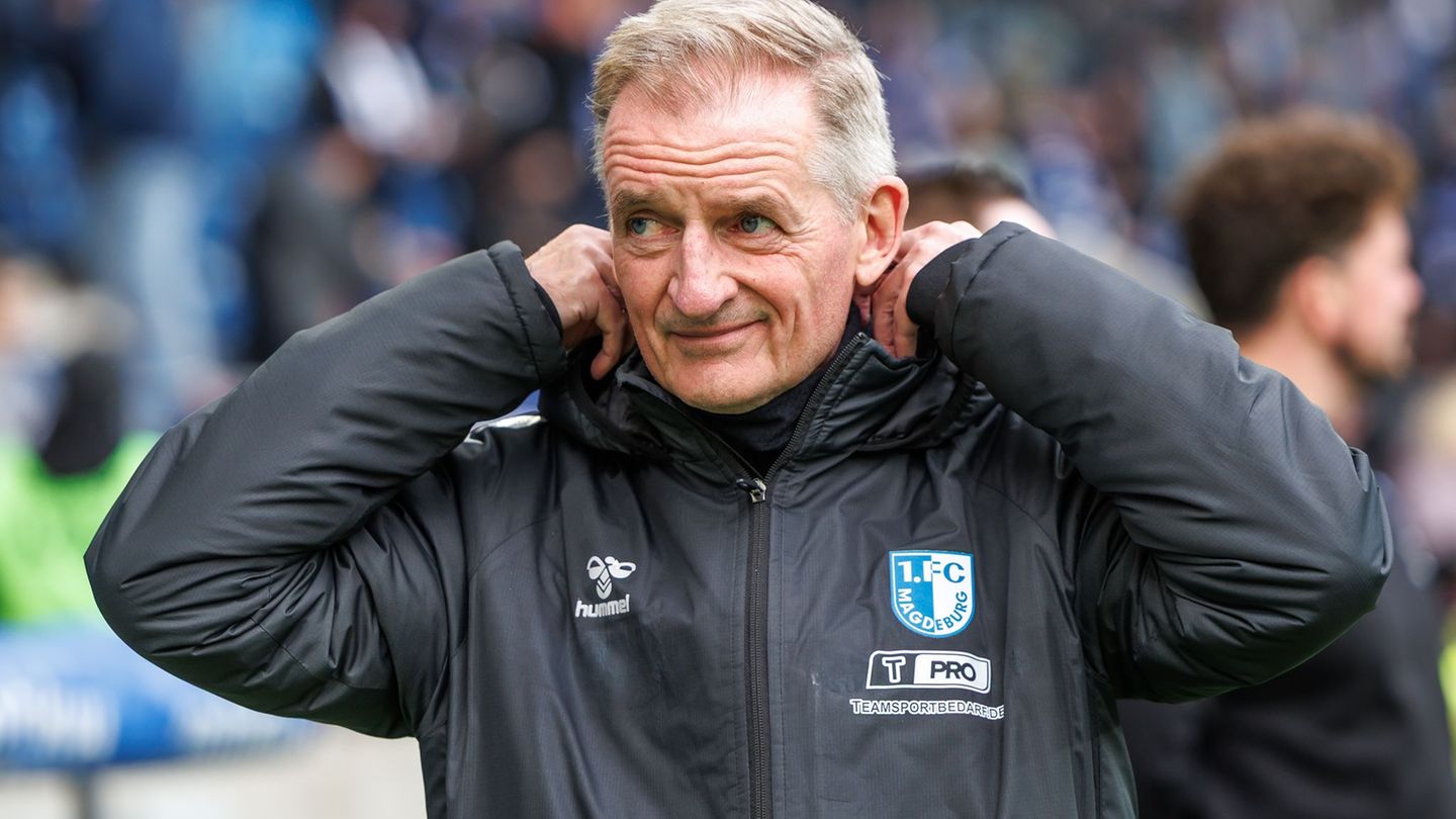 Petrik Sander fliegt mit dem FCM zum Pokal nach Bayern. Foto: Andreas Gora/dpa Petrik Sander fliegt mit dem FCM zum Pokal nach Bayern. Foto: Andreas Gora/dpa