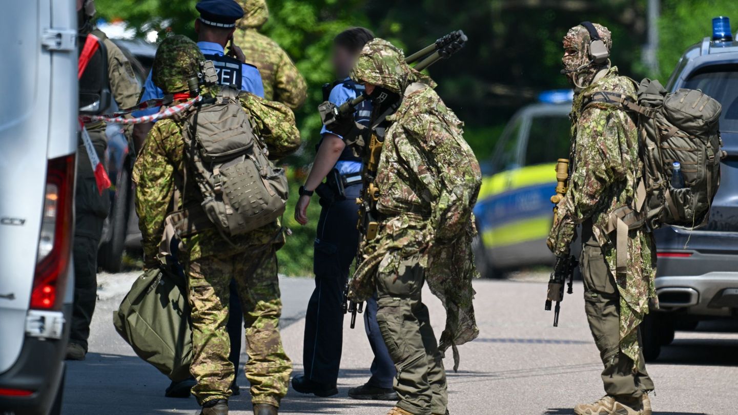 Bei dem Vorfall in Rosengarten bei Schwäbisch Hall waren auch Spezialkräfte der Polizei im Einsatz. (Archivbild) Foto: Marius Bu Bei dem Vorfall in Rosengarten bei Schwäbisch Hall waren auch Spezialkräfte der Polizei im Einsatz. (Archivbild) Foto: Marius Bu