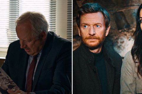 Mystery-Serie "Kohlrabenschwarz" unter anderem mit (v.l.) Axel Milberg, Michael Kessler und Bettina Zimmermann. Mystery-Serie "Kohlrabenschwarz" unter anderem mit (v.l.) Axel Milberg, Michael Kessler und Bettina Zimmermann.