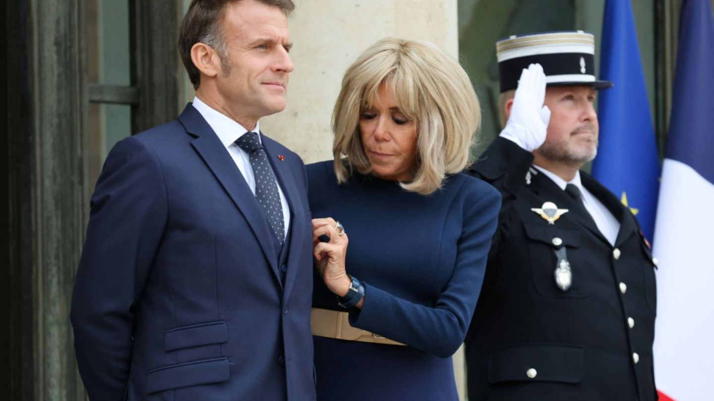 Emmanuel und Brigitte Macron Emmanuel und Brigitte Macron
