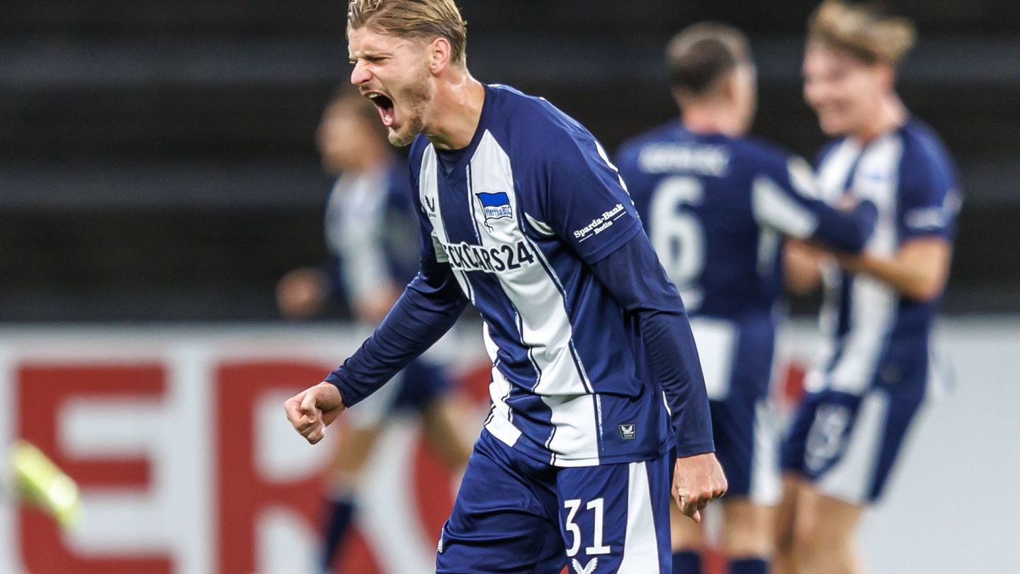 Dardai bereitete das 2:0 vor. Foto: Andreas Gora/dpa