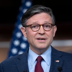 Der republikanische Vorsitzende des Repräsentantenhauses, Mike Johnson, rechnet nicht mit einer dritten Amtszeit Trumps.