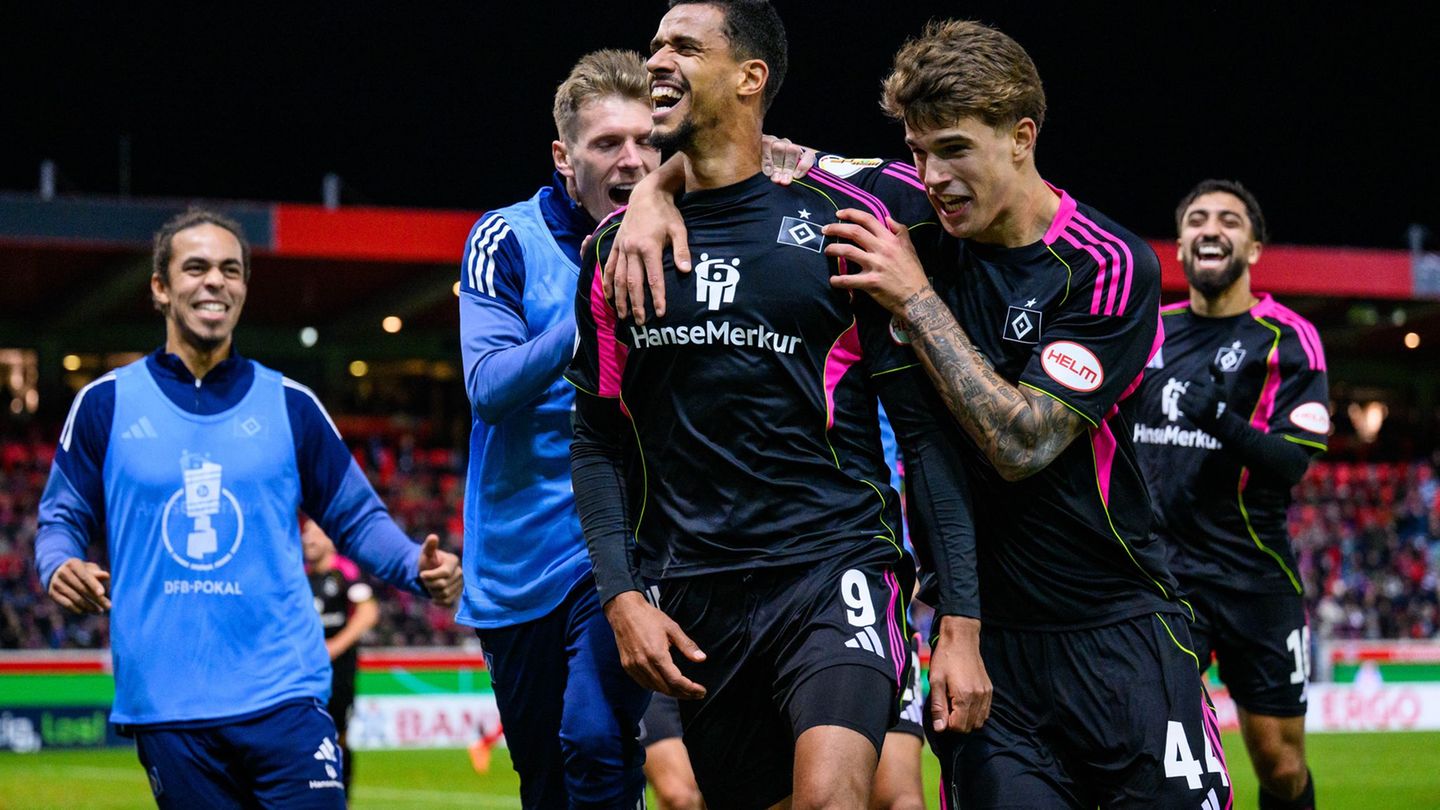 DFB-Pokal: Der Knipser ist zurück: Hamburgs Glatzel erlebt kuriose Tage