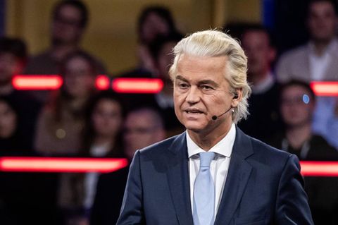 Die Popularität von Geert Wilders (r.) in den Niederlanden ist ungebrochen Die Popularität von Geert Wilders (r.) in den Niederlanden ist ungebrochen