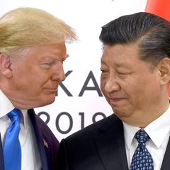 US-Präsident Donald Trump (l.) und Chinas Staatspräsident Xi Jinping