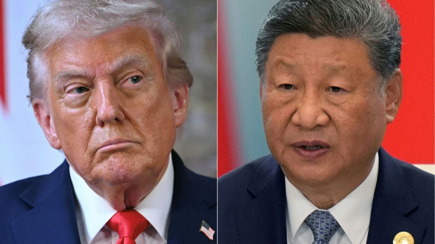 Donald Trump und Xi Jinping Donald Trump und Xi Jinping
