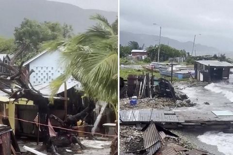 Monster-Hurrikan "Melissa" trifft Jamaika – und hinterlässt pure Zerstörung Monster-Hurrikan "Melissa" hinterlässt pure Zerstörung