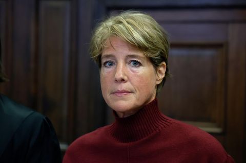 Christina Block beim Block-Prozess vor Gericht Christina Block beim Block-Prozess vor Gericht