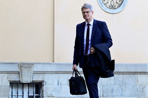 Verkehrsminister Schnieder zum Auftakt der Kabinettsklausur