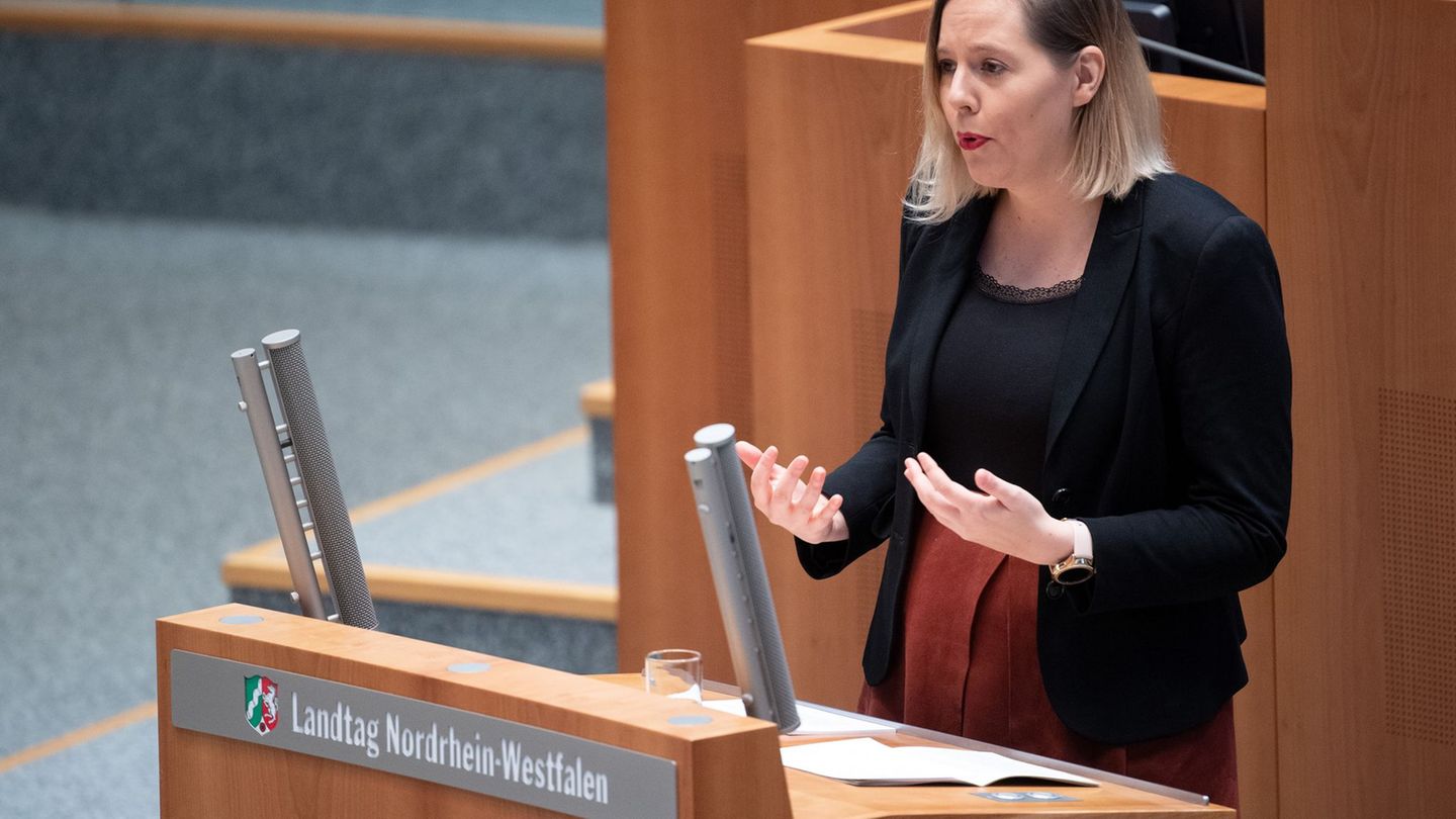 FDP-Politikerin Franziska Müller-Rech hat Fragen zum Preisgeld eines kochenden Lehrers. (Archivbild) Foto: Federico Gambarini/dp FDP-Politikerin Franziska Müller-Rech hat Fragen zum Preisgeld eines kochenden Lehrers. (Archivbild) Foto: Federico Gambarini/dp