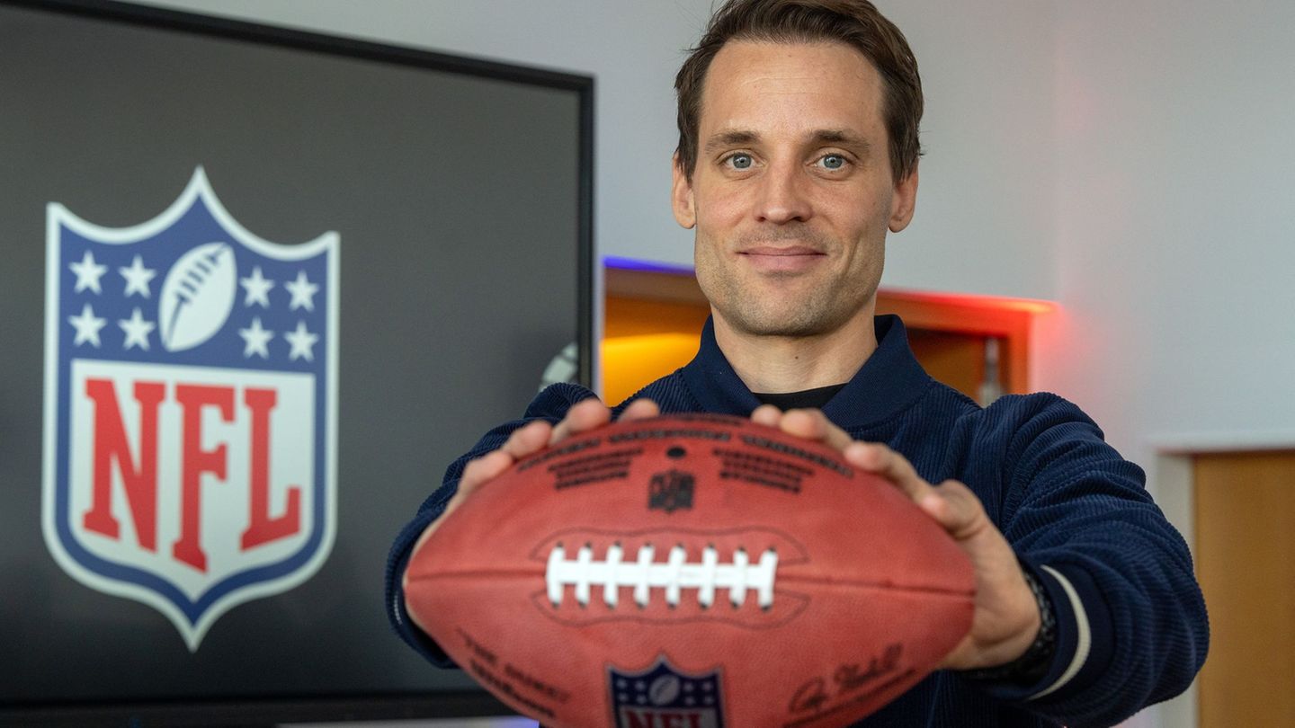 Deutschlands NFL-Chef Alexander Steinforth freut sich über die große Nachfrage. Foto: Soeren Stache/dpa Deutschlands NFL-Chef Alexander Steinforth freut sich über die große Nachfrage. Foto: Soeren Stache/dpa