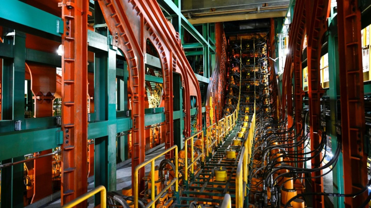 Stahlwerk in Duisburg